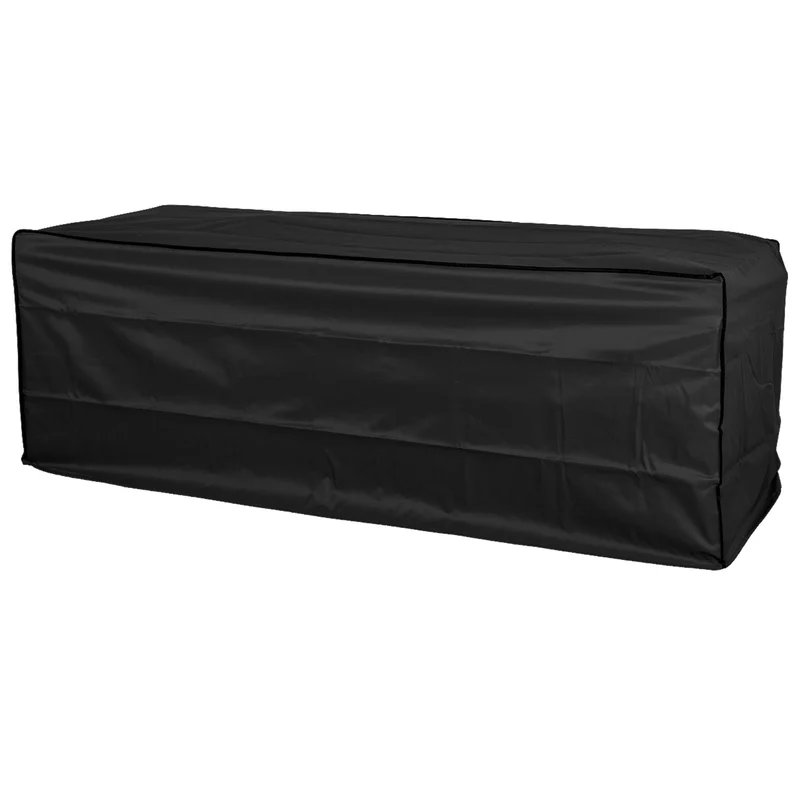 Schutzhülle für Rattan 3 Sitzer Sofa Bank - 220 x 80 x 80 cm - schwarz - 600D Polyester wasserdicht - Abdeckung Gartenbank