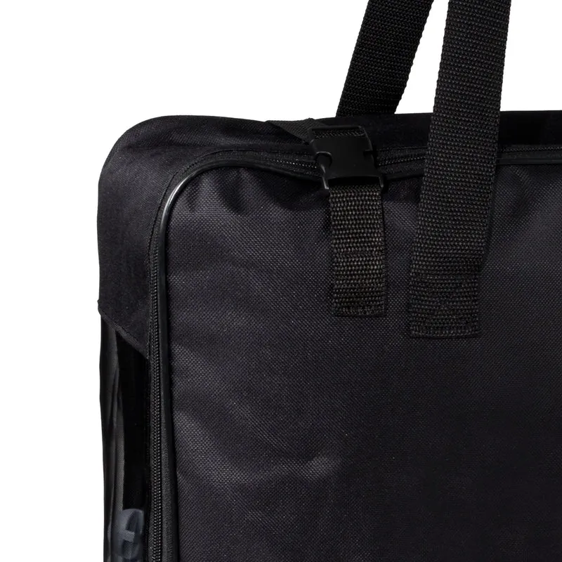 Aufbewahrungstasche für Zelt Teppich - 55x40x15 cm - Transport Tasche Zeltteppich - schwarz - 420D Polyester - wasserdicht