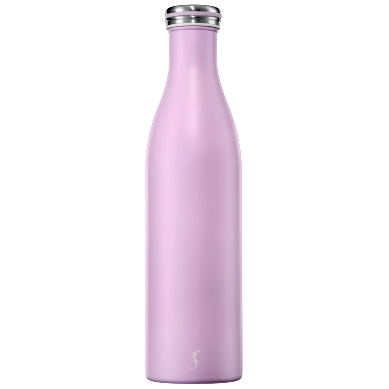 -Lurch- Isolier-Flasche Edelstahl 1Liter, in verschiedenen Farben