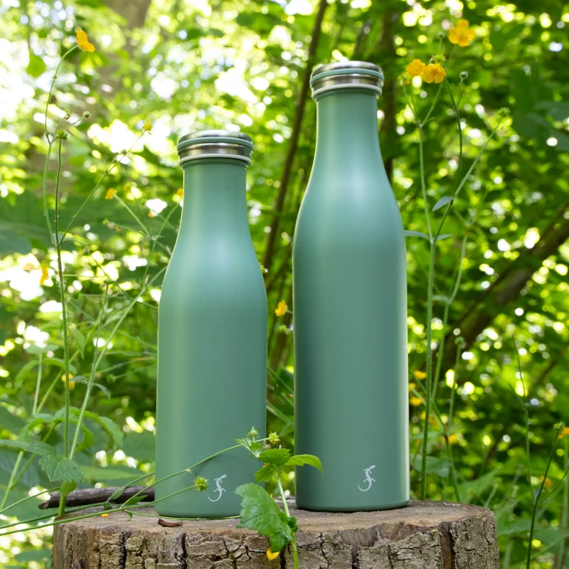-Lurch- Isolier-Flasche Edelstahl 750ml, in verschiedenen Farben