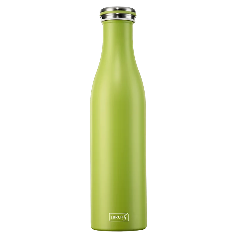 -Lurch- Isolier-Flasche Edelstahl 750ml, in verschiedenen Farben