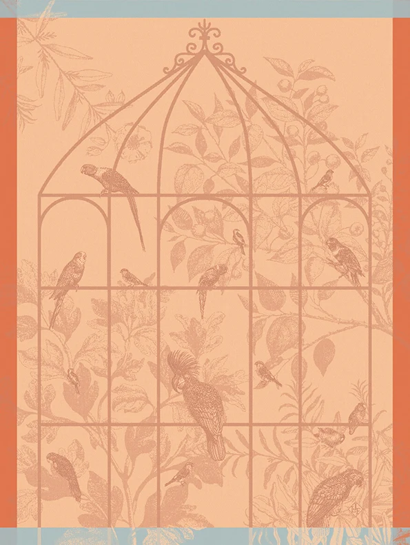 -Le Jacquard Francais- Geschirrtuch 80x60cm "Sonate" 100% Baumwolle