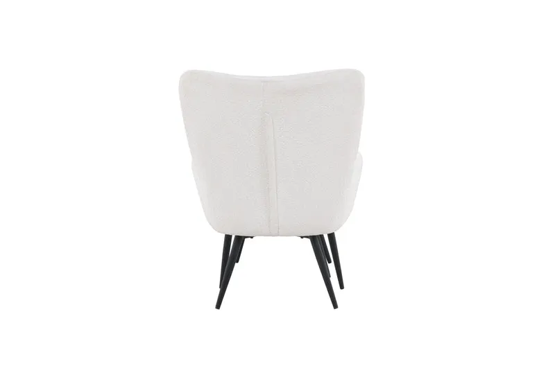 Sessel Esra mit Fußhocker