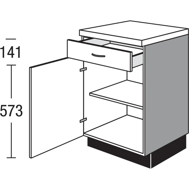 pino Unterschrank US30 30 cm