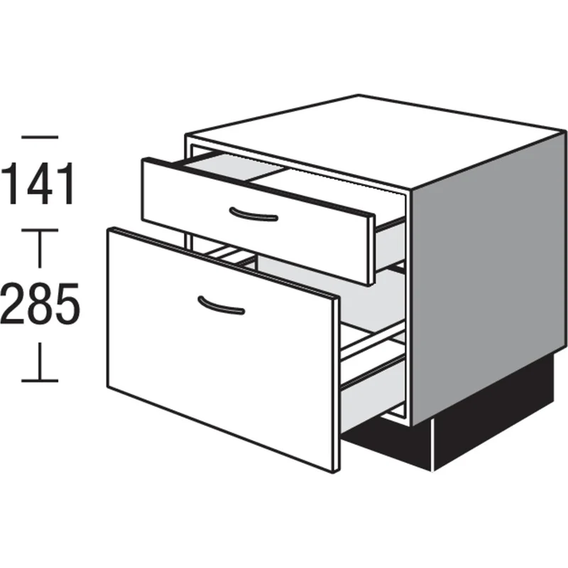 pino Unterschrankmodul USA6043 60 cm