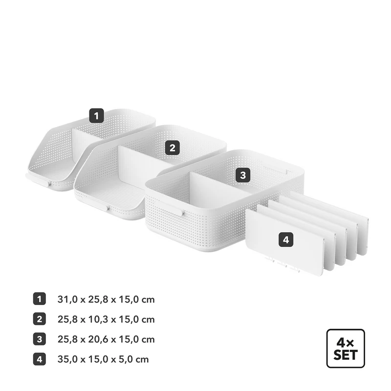Starter Set Medium Organizers - 4-teilig | WOP