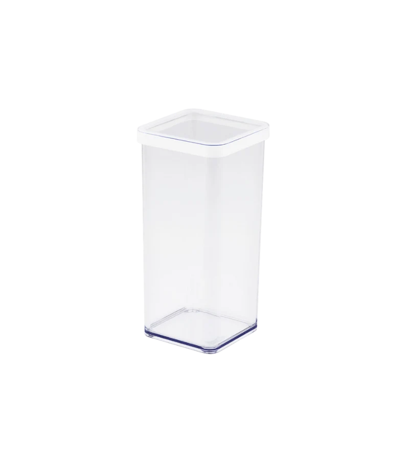 LOFT Vorratsdose Weiss - 10x10x21.4cm (1.5L)