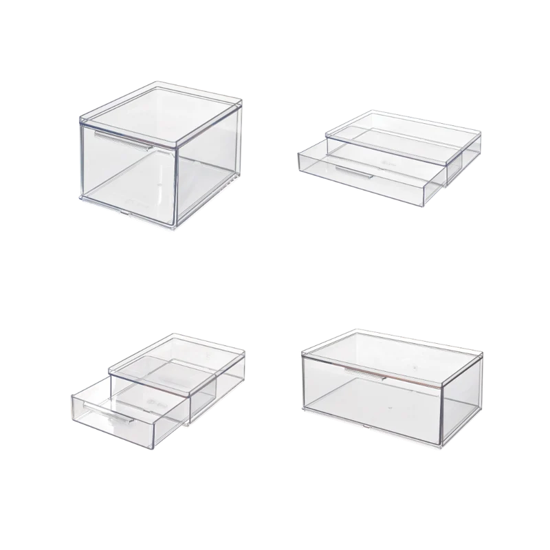 HOME EDIT Organizer mit Schublade modular - 13.3x17.8x10.8cm
