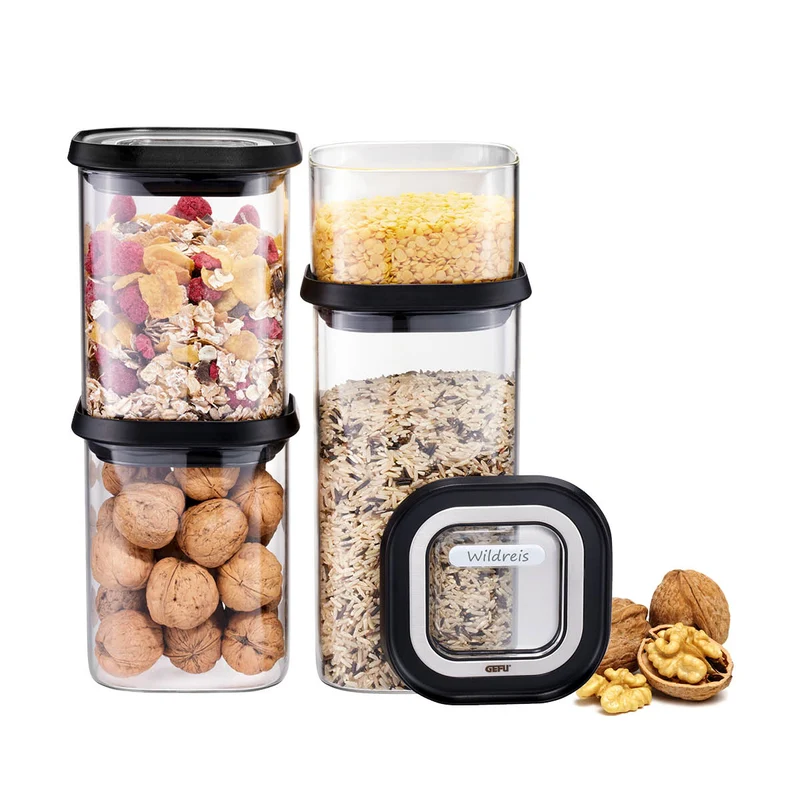 -GEFU- "PANTRY" Vorratsdosen-Set, 4-teilig