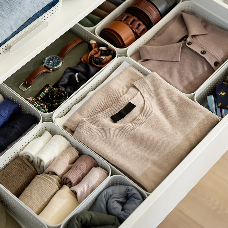 Kleiderschrank Organizer 4er Set Korb XL | WOP