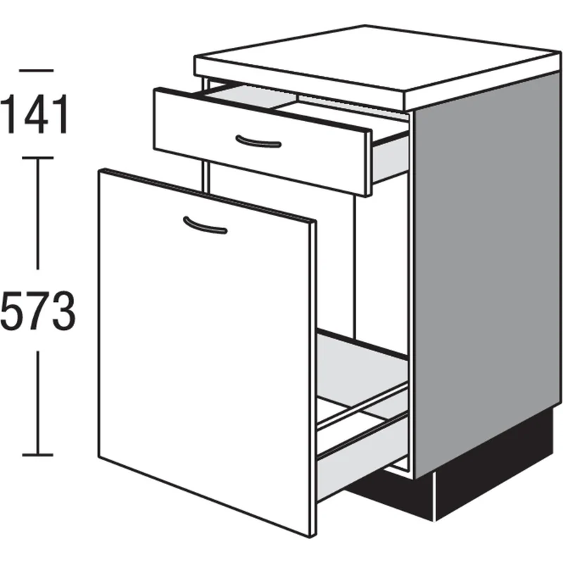 pino Unterschrank USA30 30 cm