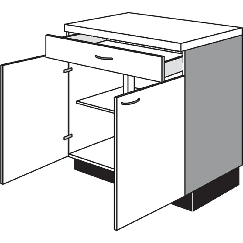 pino Unterschrank US803 80 cm