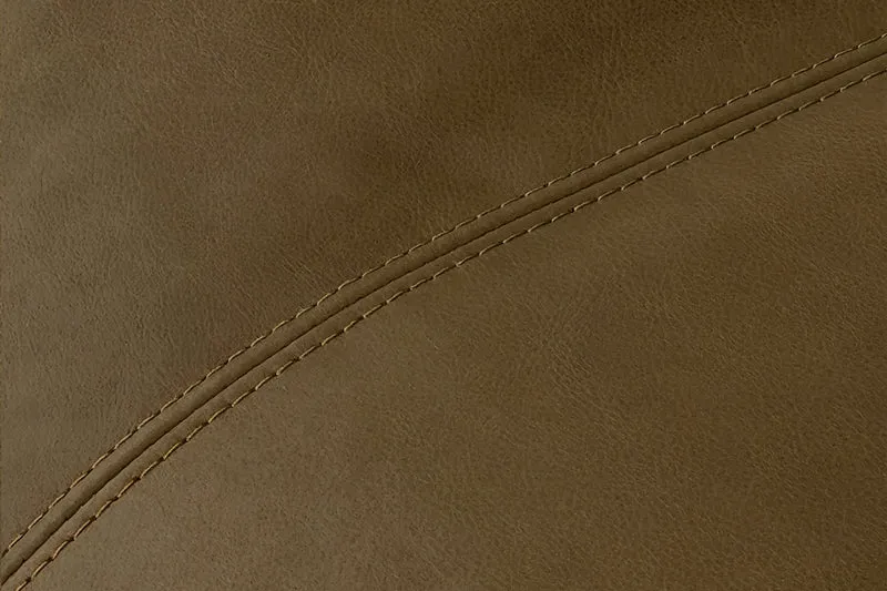 KAWOLA Polsterhocker CELESTE Hockerbank Leder camel