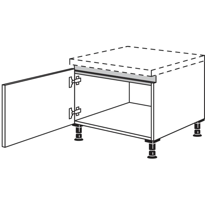 nobilia XL-Unterschrank NU45-43 45 cm