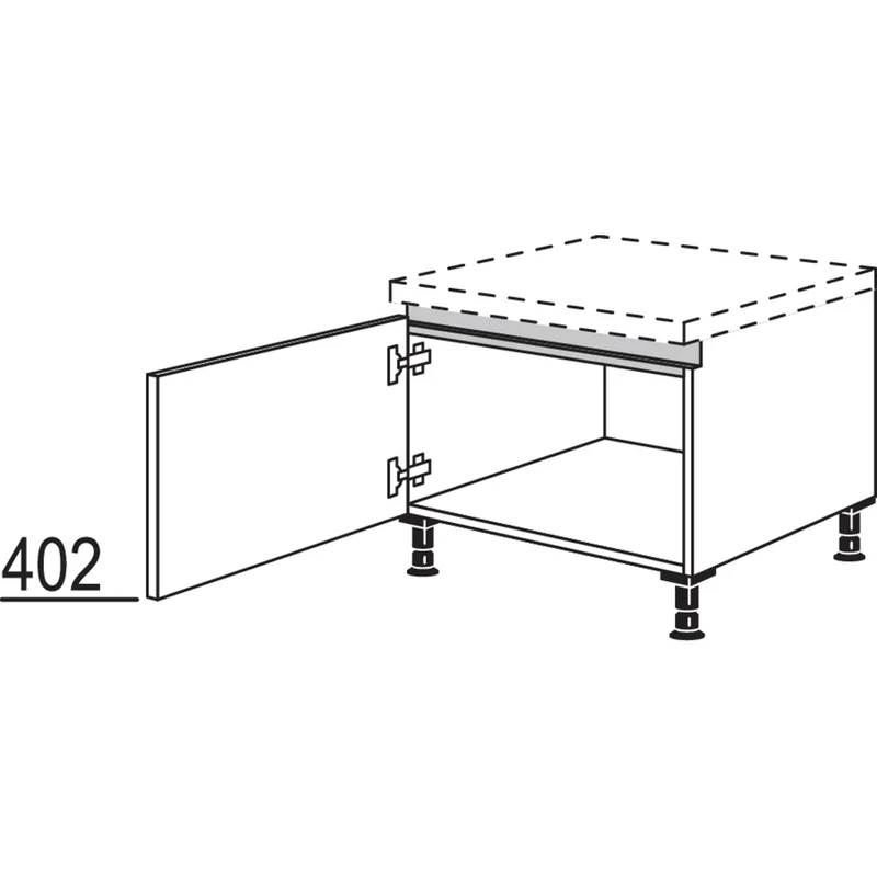 nobilia XL-Unterschrank NU50-43 50 cm