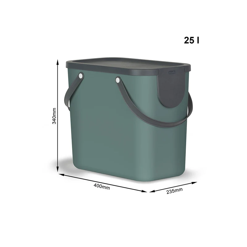 Set Recycling Müllsystem 2 x 40l, 2 x 25l ALBULA