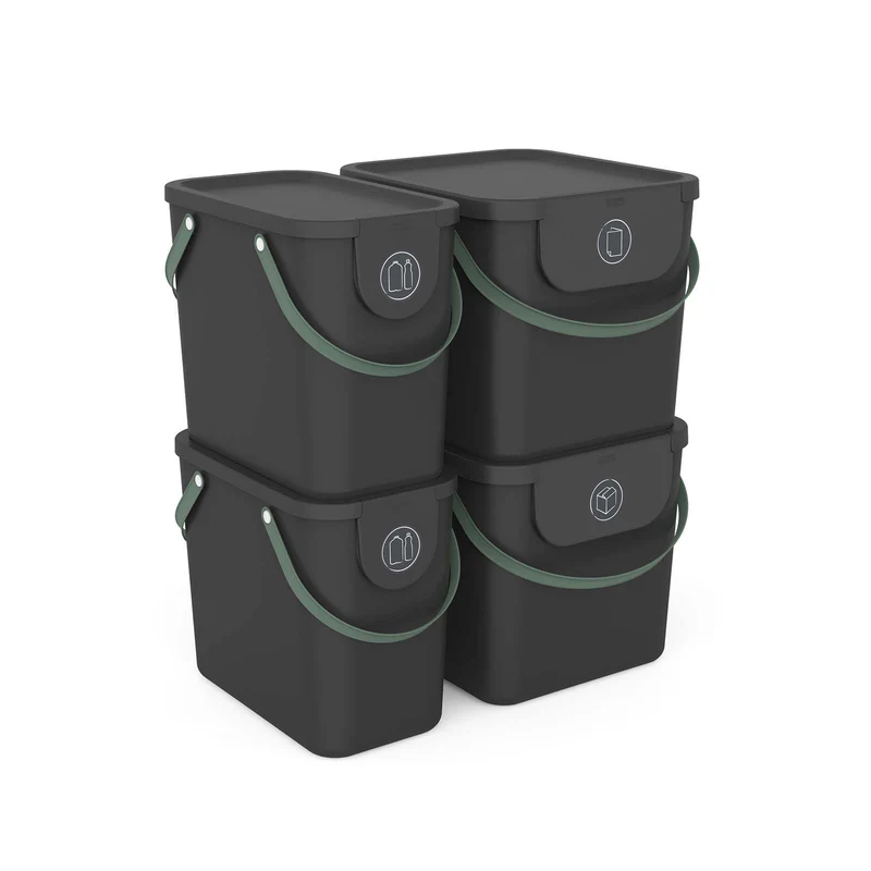 Set Recycling Müllsystem 2 x 40l, 2 x 25l ALBULA