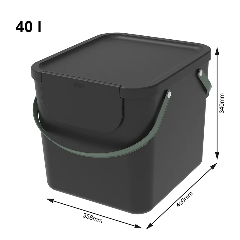 Set Recycling Müllsystem 2 x 40l, 2 x 25l ALBULA