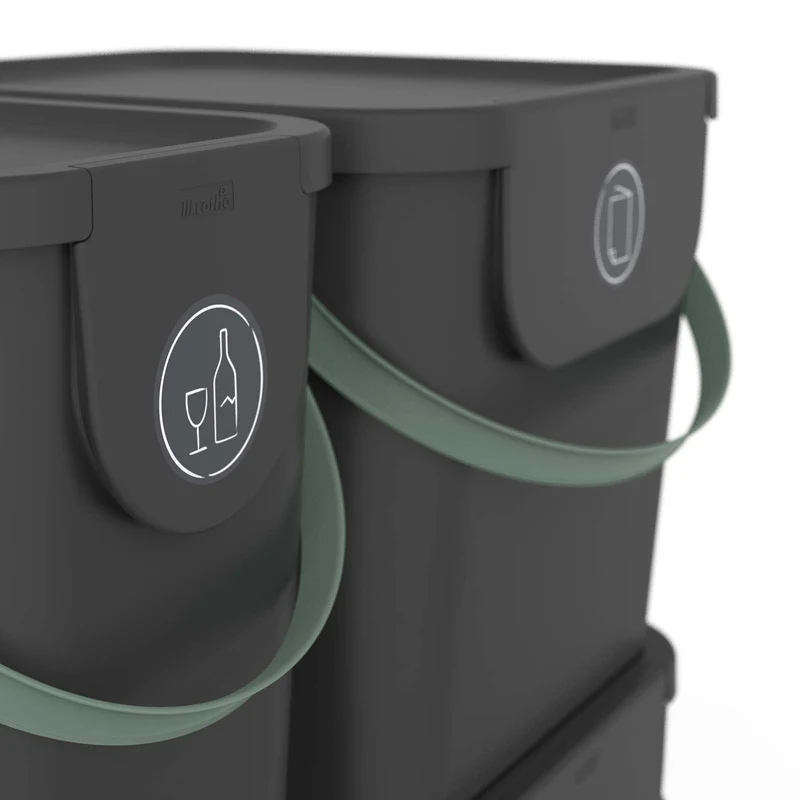 Set Recycling Müllsystem 2 x 40l, 2 x 25l ALBULA