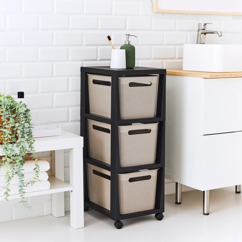 Tower mit Rollen 3 x 16 l BRISEN