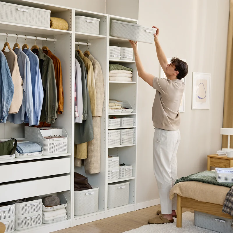 Kleiderschrank Organizer Box mit Dufteinsatz M | WOP