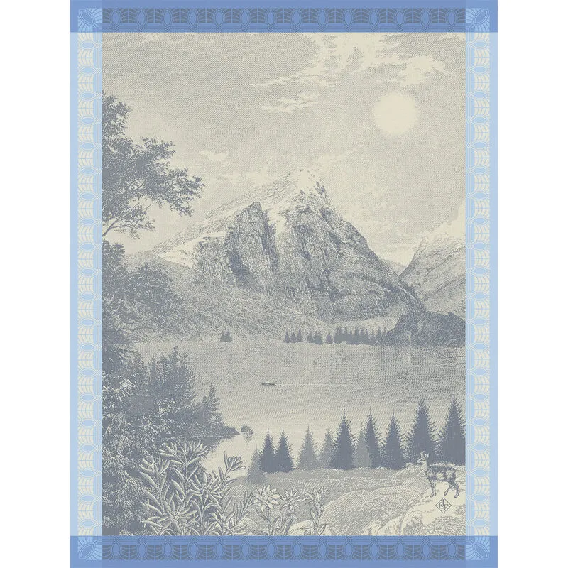 -Le Jacquard Francais- Geschirrtuch 80x60cm "Altitude" 100% Baumwolle