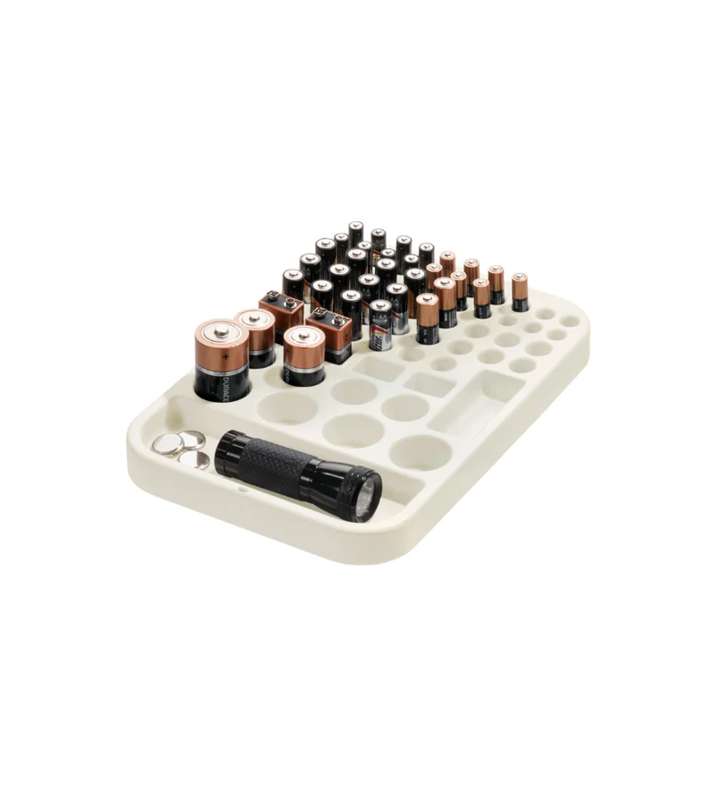 Batterie-Organizer - 19.3x28.2x2.4 cm