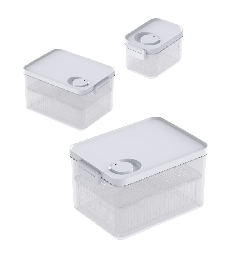 DATEMATE Frischhaltebox mit Haltbarkeits-Timer - 17.6x11.5x10.7 cm (0.9 L)