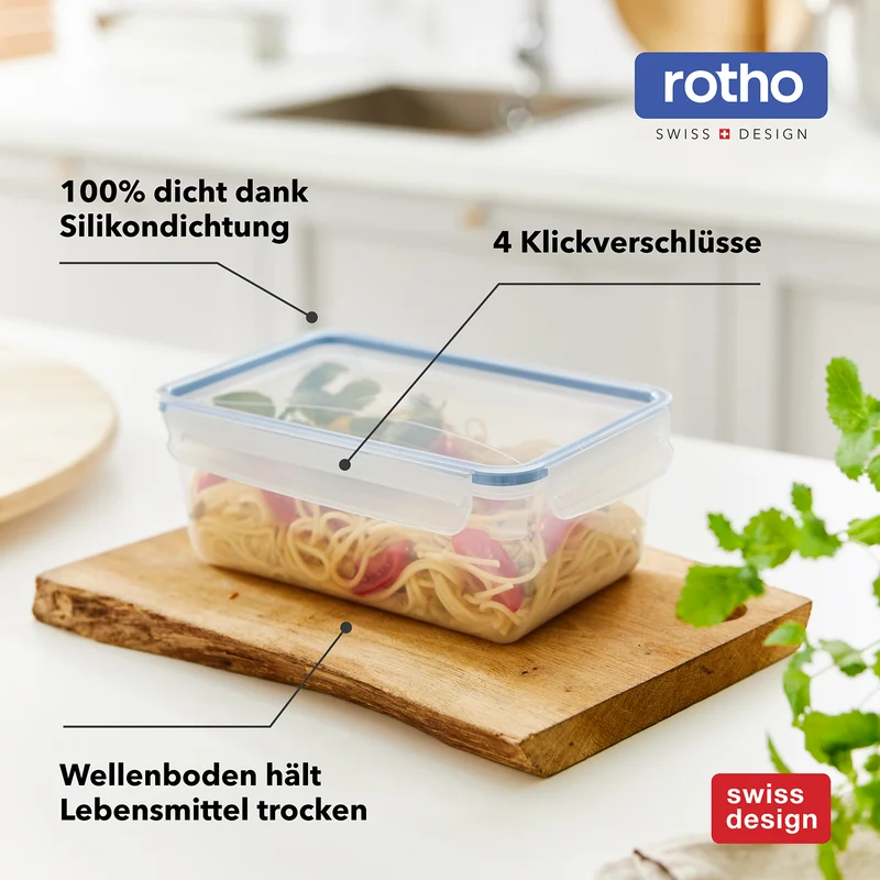 Set Frischhaltedosen 4 tlg. CLIC & LOCK