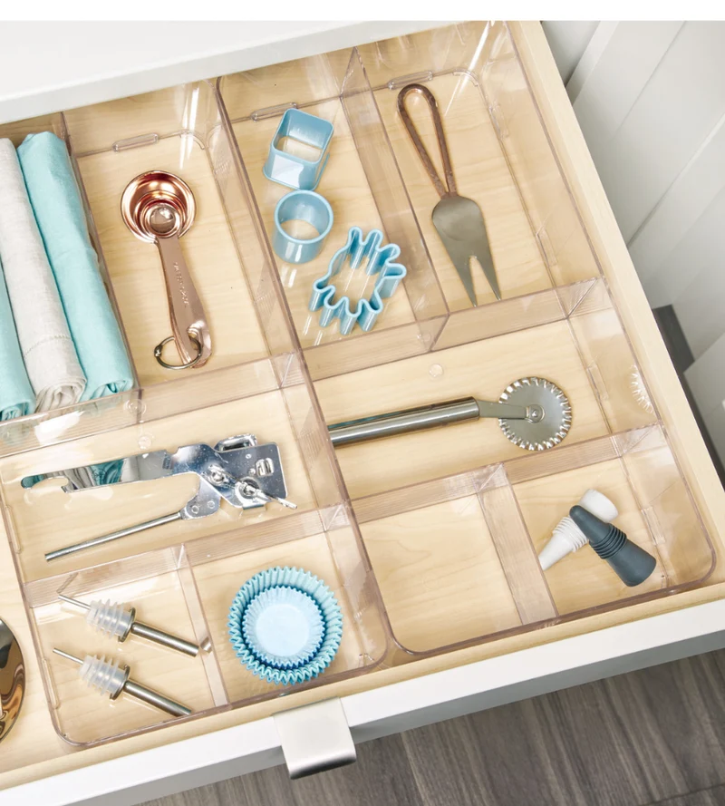 CLARITY Click-Organizer 5 Fächer - 40.6x20.3x7.6cm