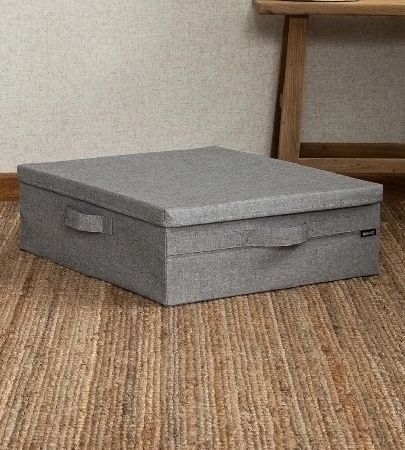 SOFT ll Aufbewahrungsbox Grau - Unterbett-Lagerung