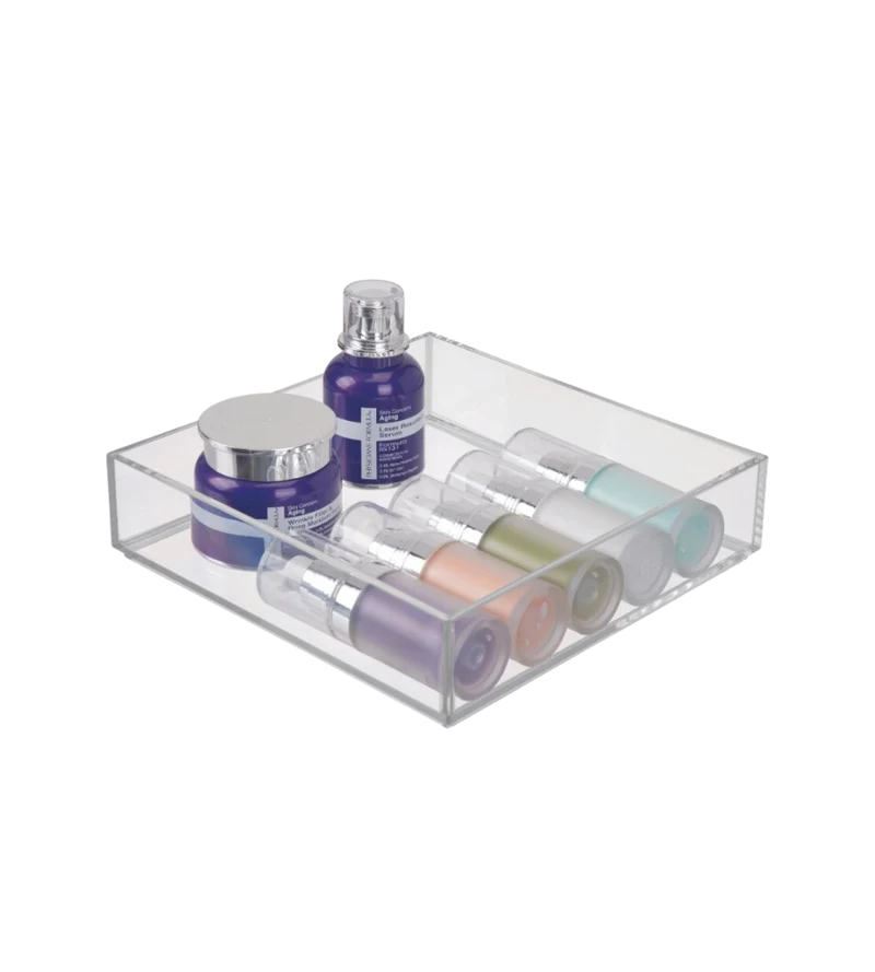 CLARITY - Schubladen Organizer KLAR - 20.5x20.5x5 cm