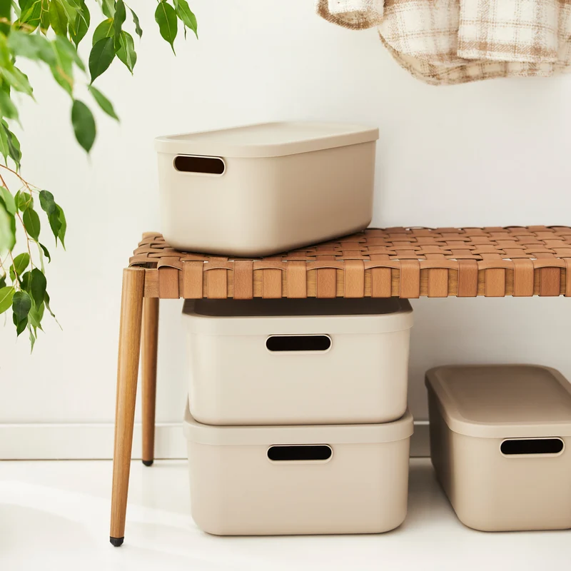 Aufbewahrungsboxen-Set 3tlg. 2x 20l und 55l ALBULA LIGHT