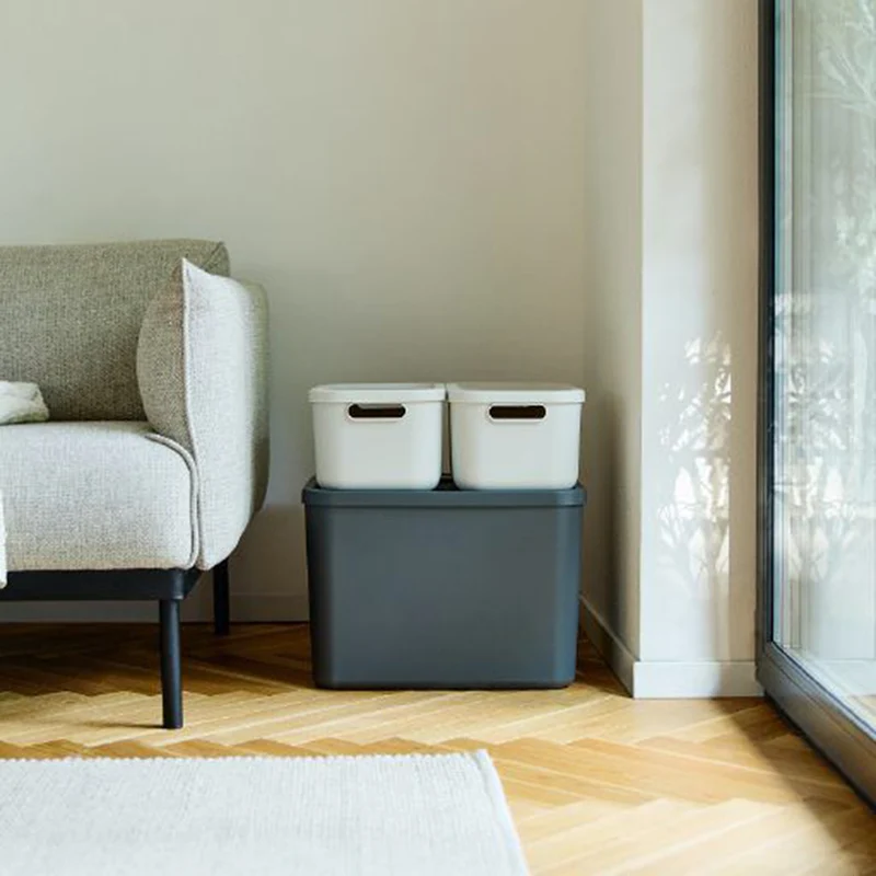 Aufbewahrungsboxen-Set 3tlg. 2x 12l und 55l ALBULA LIGHT
