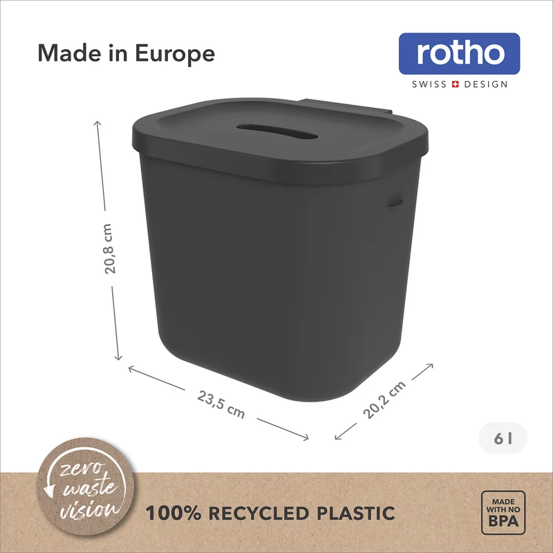Biobehälter 6 l SALSA