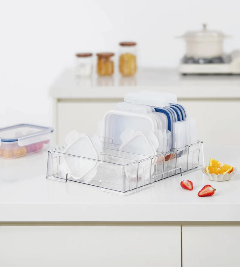 Deckel Organizer KLAR - mit flexiblen Fächern