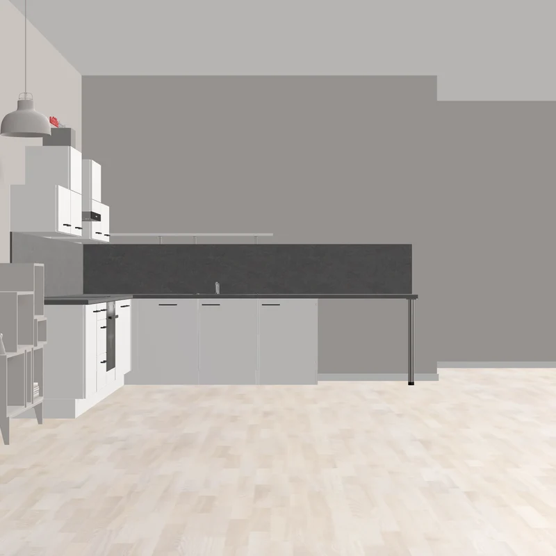 nobilia L-Form Küche mit großem Arbeitsbereichen Erkelenz 365 x345 cm weiß Supermatt Beton Schiefergrau Ausstattung teilweise mit E-Geräte