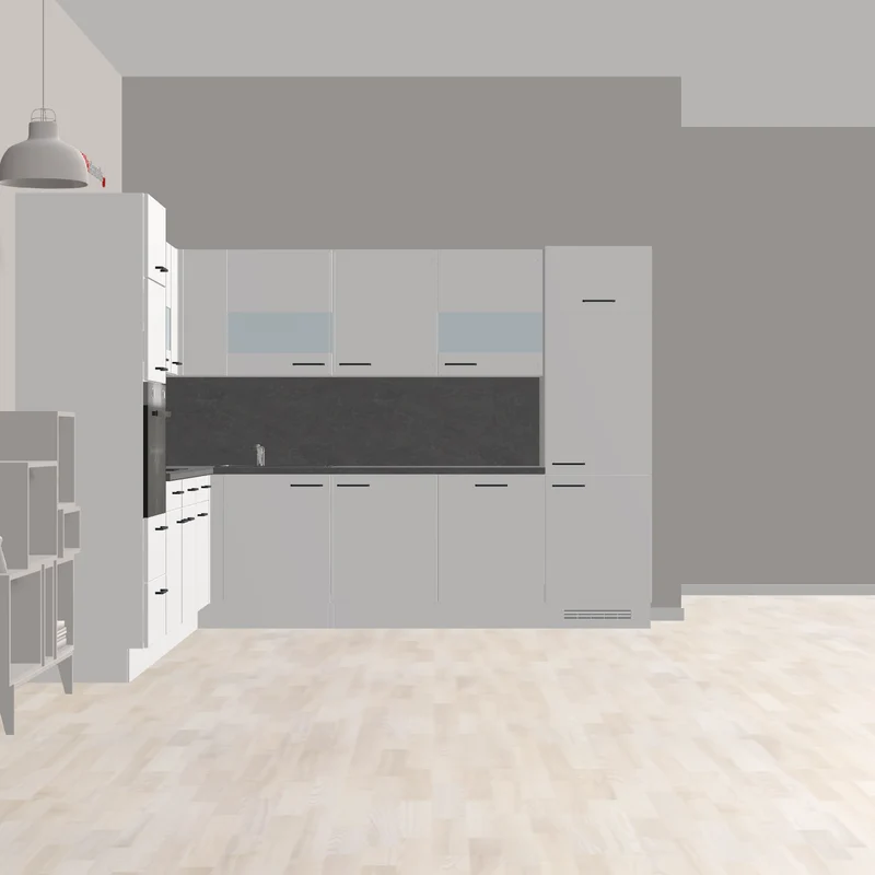 nobilia Viel Stauraum für L-Küche Pinneberg 305 x 305 cm weiss moderne Arbeitsplattenfarben mit viel Komfort und E-Geräte teilweise vorhanden
