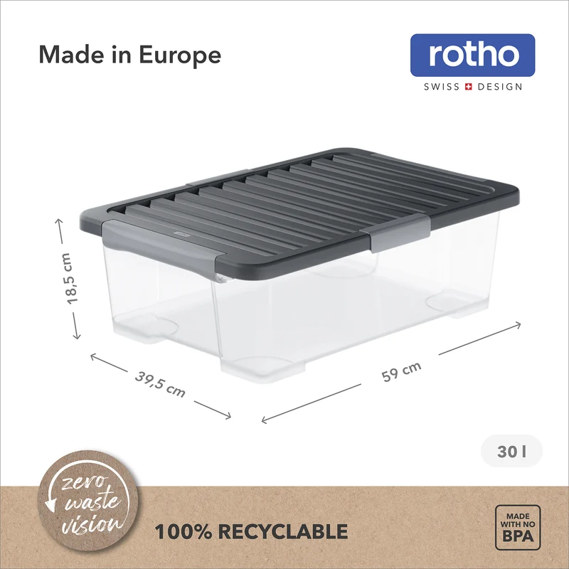 Boxen-Set - 4-teilig 30l CORE Pro