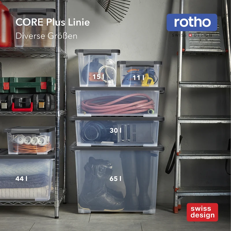 Boxen Set - 4er Set - 65l CORE Plus