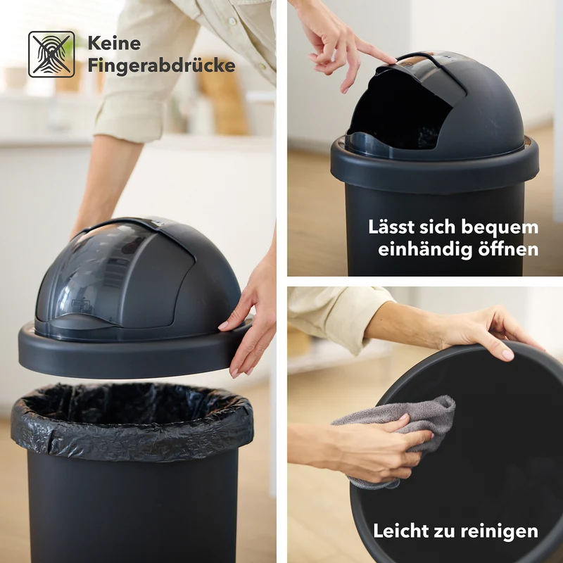 Set Mülleimer 2 tlg. ROLL BOB