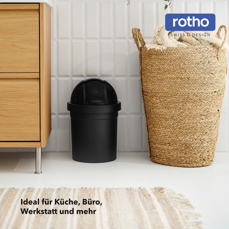 Set Mülleimer 2 tlg. ROLL BOB