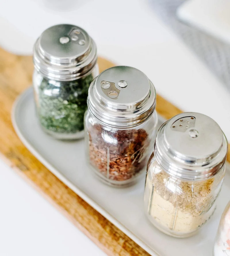 Gewürzdeckel STREUEINSATZ - Set 2 Stk.