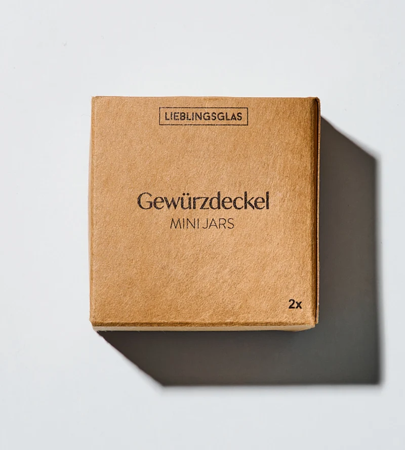 Gewürzdeckel STREUEINSATZ - Set 2 Stk.