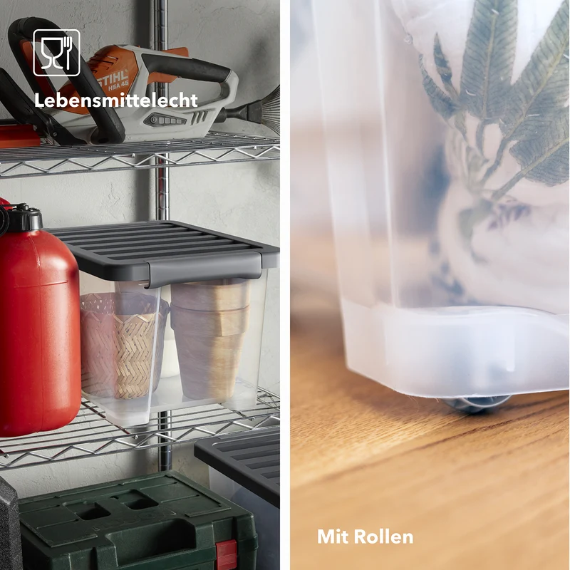 Boxen Set - 4teilig - 44l CORE Plus