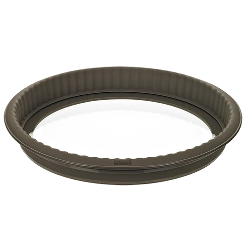 -Lurch- FlexiForm Quiche 26cm mit Glasboden braun