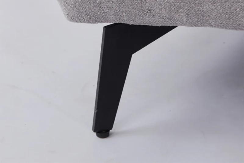 KAWOLA Sofa GARBO Designsofa Stoff grau