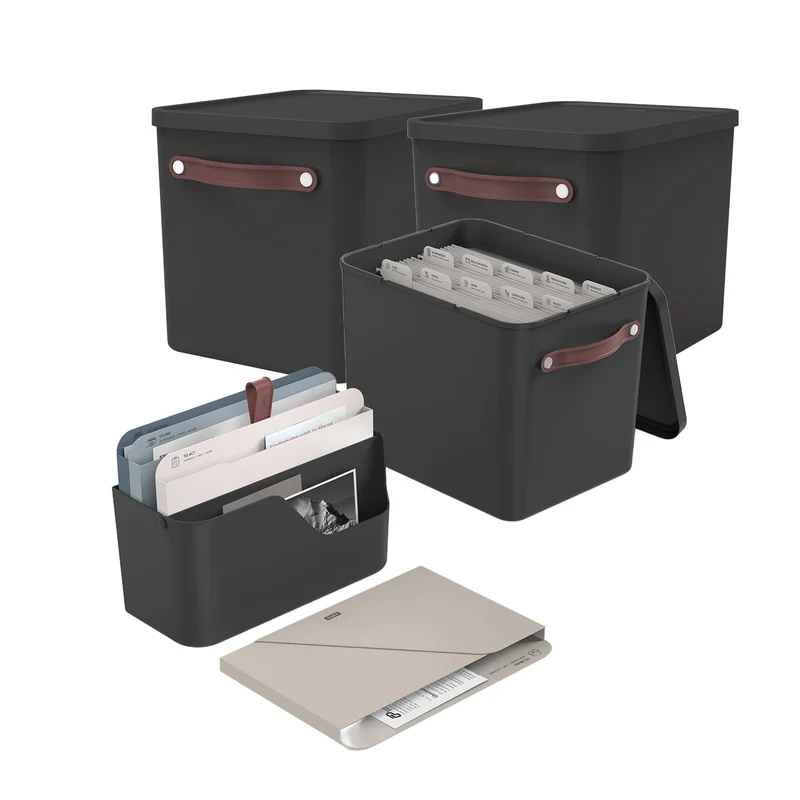 Set Inbox + 3 Archivboxen MY PAPER Plus