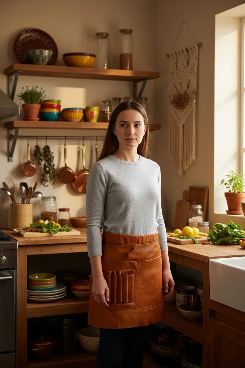 Sun short apron