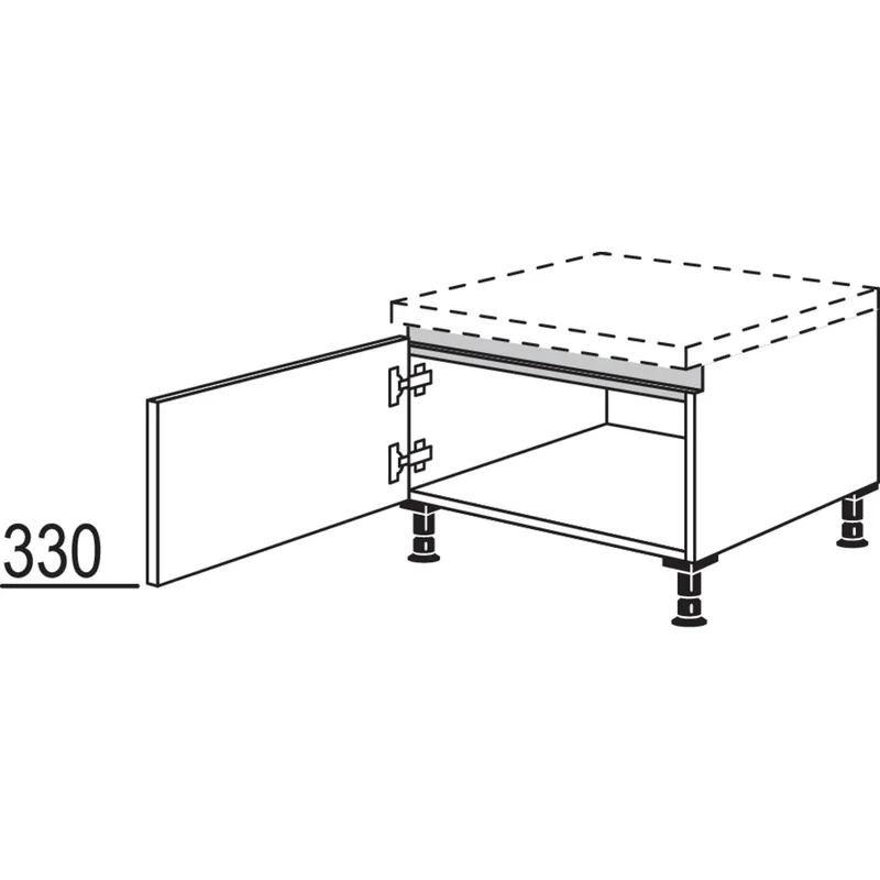 nobilia Unterschrank NU30-36 30 cm